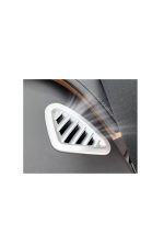 Capace Decorative Aerisire Scaune – Mercedes-Benz (Argintiu Perlat / Silver Look) - imagine 2
