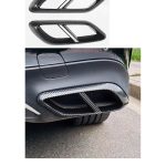 Capace Evacuare Carbon Look – Mercedes-Benz (Ornamente Bara Spate)
