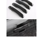Capace Mânere Negru Lucios cu Colț Cromat – Ford Ranger (2023+) – Set 4 Uși Elegance Edition
