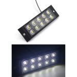 Lampă LED albă pentru plăcuță de înmatriculare – set 4 bucăți