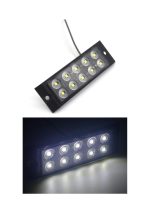 Lampă LED albă pentru plăcuță de înmatriculare – set 4 bucăți