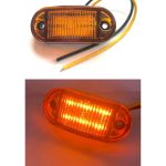 Lampă LED albă pentru semnalizare și iluminare laterală (12-24V)