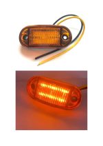 Lampă LED albă pentru semnalizare și iluminare laterală (12-24V)