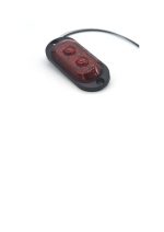 Lampă LED de semnalizare rosie, 12-24V, pentru autovehicule comerciale - imagine 2