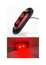 Lampă LED de semnalizare rosie, 12-24V, pentru autovehicule comerciale