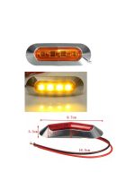 Lampă LED poziție spate 12-24V, carcasă ABS+PC, culoare roșie