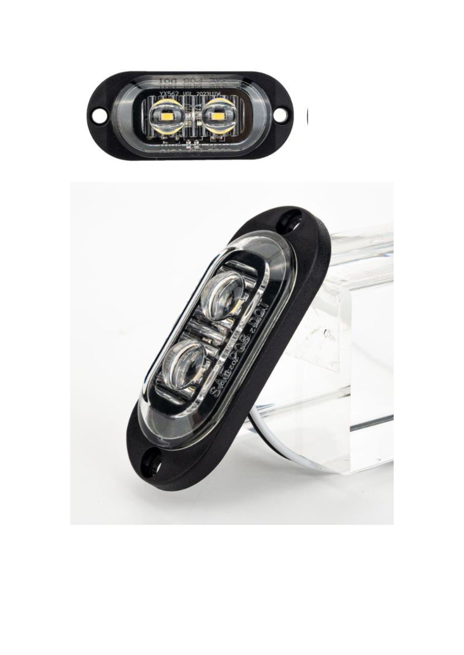 Lampă LED semnalizaredegajare pentru autovehicule (set 4 bucăți) (3) Lampă LED semnalizare/degajare pentru autovehicule (set 4 bucăți) - imagine 1