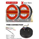 Lampă LED spate multifuncțională 24V pentru camioane, remorci și furgonete