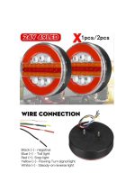 Lampă LED spate multifuncțională 24V pentru camioane, remorci și furgonete