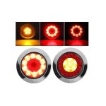 Lampă Spate LED 2 în 1 cu Carcasă din Aluminiu pentru Remorcă