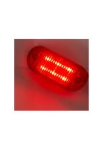Lumină LED Roșie de Semnalizare Spate 12-24V, 12 LED-uri SMD, IP67, Set 4 Bucăți