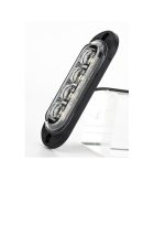 Set 4 Lumini LED Alb  Deschis 12-24V pentru Camioane, Remorci, Autovehicule