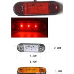Lumină LED marcaj lateral – roșu
