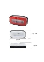 Lumină Laterală LED Roșie pentru Camion, 28 LED-uri, 12-24V, Set 4 Bucăți