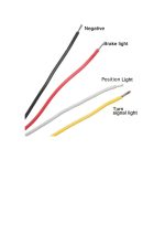 Lampă Spate LED Ovală cu Apă Curgătoare (Roșu + Galben) – 12V-24V - imagine 5