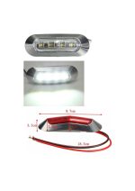Lumină laterală LED pentru camion, 4 LED-uri, carcasă galvanizată
