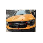 Ornament Grilă DRL Fibră de Carbon – Ford Ranger (2023+) – Accesoriu LED Daylight Cover