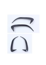 Ornamente Spate Negru Lucios – Mercedes C-Class 2022+ W206, Set 2 Buc, ABS Elegant - imagine 2