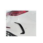 Ornamente Spate Tip Boomerang – Mercedes C-Class 2022+ W206, Negru Lucios, Set 2 Buc