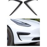 Ornamente faruri ceață carbon Tesla Model 3 – Accente Sport Frontale