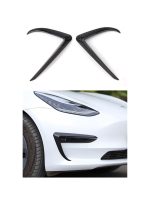Ornamente faruri ceață carbon Tesla Model 3 – Accente Sport Frontale