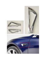 Ornamente semnalizări laterale crom – Tesla Model Y (set 2 bucăți)