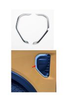 Ramă Cromată Fender Ford Ranger Raptor (2023+) – Accesoriu Exterior Stil Elegant - imagine 2