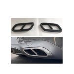 Rame Ornament Evacuare Carbon – Mercedes C-Class 2022+ W206, Set 2 Buc, ABS