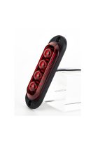 Set 4 Lămpi LED Semnalizare Spate 12-24V, 4 LED-uri, Culoare Roșie - imagine 2