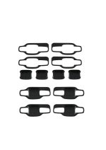 Set Ornamente Interior Mânere Uși – Fibră de Carbon – Ford Ranger (2023+) – 12 Piese