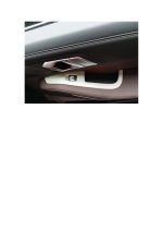 Set Ornamente Negru Mat Periat – Mânere + Panou Geamuri – BMW X5 G05 (2019–Prezent) - imagine 2