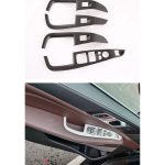 Set Ornamente Negru Mat Periat – Mânere + Panou Geamuri – BMW X5 G05 (2019–Prezent)