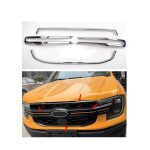 Set Rame Grilă Frontală Cromate – Ford Ranger (2023+) – Accesorii Elegante Exterior Chrome Look