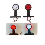 Set lumini laterale LED pentru camion și remorcă, 12-24V, lumină de braț în două culori, 2 bucăți