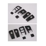 Set ornamente carbon interior uși – Tesla Model Y (8 piese)