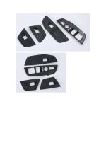 Set ornamente comenzi geamuri BMW X3 G01 (2018–2023) – 4 uși, finisaj Carbon, ABS