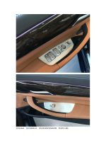 Set ornamente comenzi geamuri BMW X3 G01 (2018–2023) – 4 uși, finisaj Lemn Negru, ABS - imagine 3