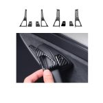 Set ornamente interior mânere uși carbon – Tesla Model Y (8 piese)