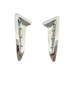 Set ornamente laterale priza aer BMW X3 G01 (2018–2023) – finisaj Crom Lucios, ABS