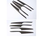 Set ornamente mânere interioare uși BMW X3 G01 (2018–2023) – finisaj Lemn Negru, ABS