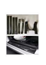 Set protecții praguri interior carbon – Tesla Model 3 (12 piese) - imagine 2