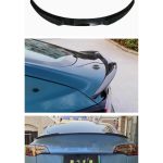Eleron sport  pentru Tesla Model 3, design agresiv tip Performance, montaj pe portbagaj