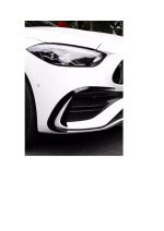 Set 2 Ornamente Negre Bara Față Mercedes-Benz C-Class 2022