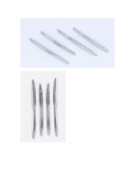 Set 4 Ornamente Cromate Bara Față Mercedes-Benz C-Class - imagine 3