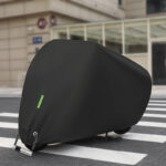 Husă de protecție pentru motocicletă – neagră, impermeabilă, mărime mare 245×125×105 cm - imagine 3