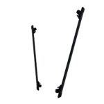 Set bare transversale negre, 120 cm - imagine 7