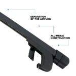 Set bare transversale negre, 120 cm - imagine 3