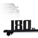 Set bare transversale negre, 120 cm - imagine 5