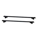 Set bare transversale negre, 120 cm