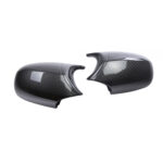 Capace oglinzi auto din fibră de carbon, compatibile BMW Seria 1 și Seria 3, finisaj lucios - imagine 3